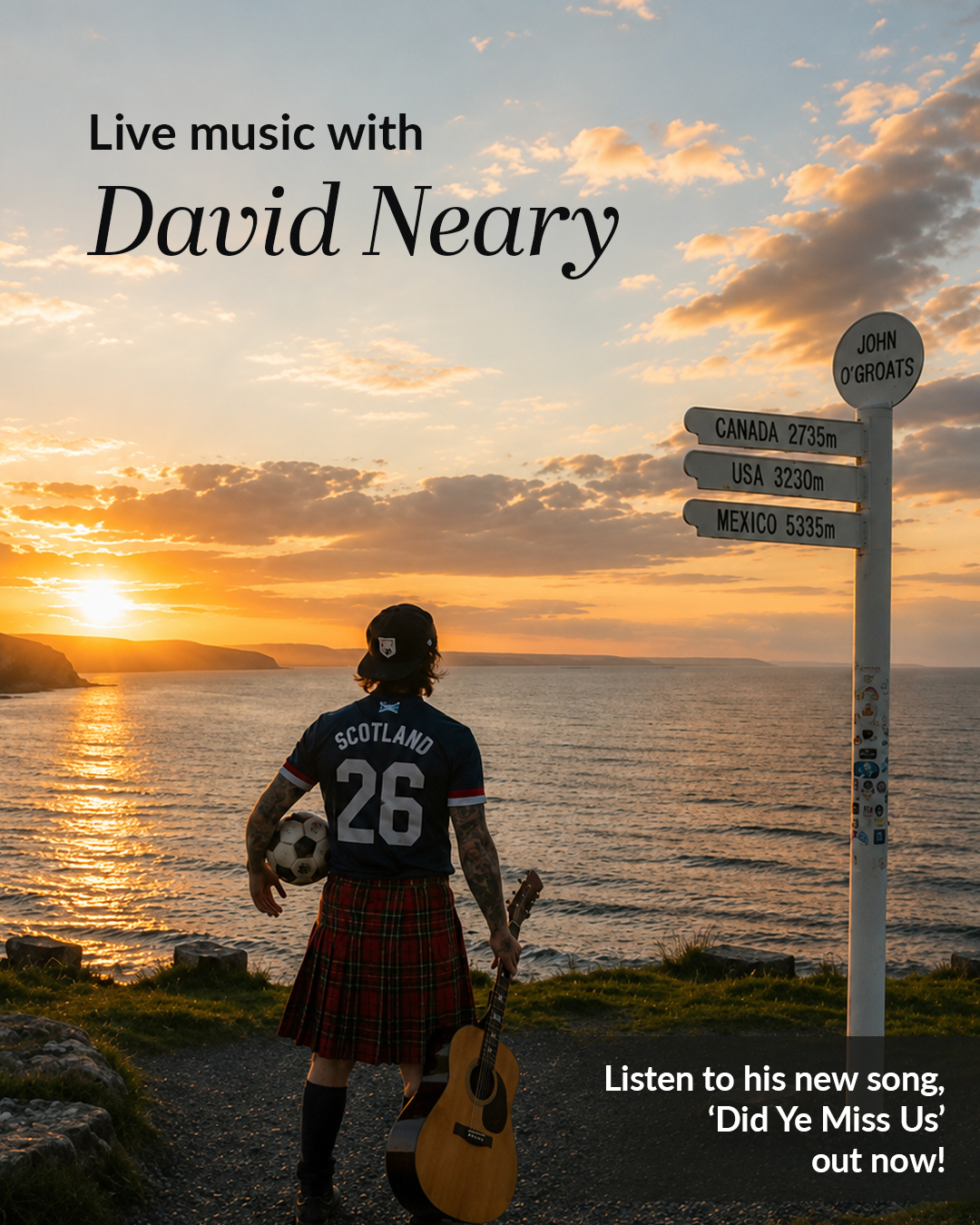 Live Music with David Neary
