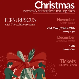 Christmas Wreath & Centrepiece Making Class